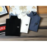 Cheap Prada Sweaters Long Sleeved For Men #1393204 Replica Wholesale [$48.00 USD] [ITEM#1393204] on Replica Prada Sweaters