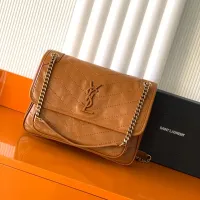 Cheap Yves Saint Laurent YSL AAA Quality Shoulder Bags For Women #1393247 Replica Wholesale [$225.00 USD] [ITEM#1393247] on Replica Yves Saint Laurent YSL AAA Quality Shoulder Bags