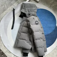 Cheap Canada Goose Down Feather Coat Long Sleeved For Unisex #1393293 Replica Wholesale [$132.00 USD] [ITEM#1393293] on Replica Canada Goose Down Feather Coat