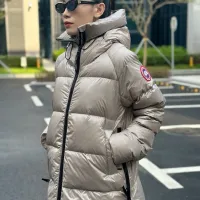 Cheap Canada Goose Down Feather Coat Long Sleeved For Women #1393301 Replica Wholesale [$182.00 USD] [ITEM#1393301] on Replica Canada Goose Down Feather Coat
