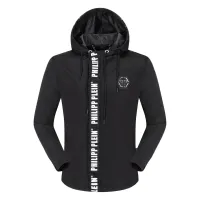 Cheap Philipp Plein PP Jackets Long Sleeved For Men #1393350 Replica Wholesale [$76.00 USD] [ITEM#1393350] on Replica Philipp Plein PP Jackets