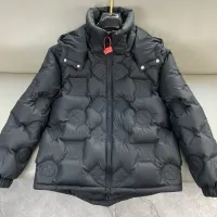 Cheap Louis Vuitton LV Down Feather Coat Long Sleeved For Men #1393355 Replica Wholesale [$232.00 USD] [ITEM#1393355] on Replica Louis Vuitton LV Down Feather Coat