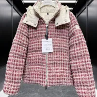 Cheap Moncler Down Feather Coat Long Sleeved For Women #1393369 Replica Wholesale [$205.00 USD] [ITEM#1393369] on Replica Moncler Down Feather Coat