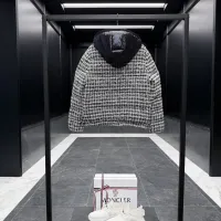 Cheap Moncler Down Feather Coat Long Sleeved For Women #1393370 Replica Wholesale [$205.00 USD] [ITEM#1393370] on Replica Moncler Down Feather Coat