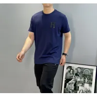 Cheap Hermes T-Shirts Short Sleeved For Men #1393371 Replica Wholesale [$76.00 USD] [ITEM#1393371] on Replica Hermes T-Shirts