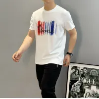 Cheap Moncler T-Shirts Short Sleeved For Men #1393375 Replica Wholesale [$80.00 USD] [ITEM#1393375] on Replica Moncler T-Shirts