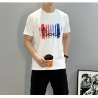 Cheap Moncler T-Shirts Short Sleeved For Men #1393375 Replica Wholesale [$80.00 USD] [ITEM#1393375] on Replica Moncler T-Shirts