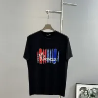 Cheap Moncler T-Shirts Short Sleeved For Men #1393376 Replica Wholesale [$80.00 USD] [ITEM#1393376] on Replica Moncler T-Shirts