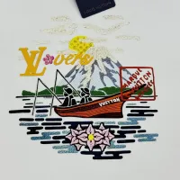 Cheap Louis Vuitton LV T-Shirts Short Sleeved For Men #1393377 Replica Wholesale [$80.00 USD] [ITEM#1393377] on Replica Louis Vuitton LV T-Shirts
