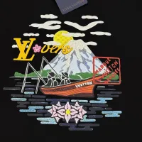 Cheap Louis Vuitton LV T-Shirts Short Sleeved For Men #1393379 Replica Wholesale [$80.00 USD] [ITEM#1393379] on Replica Louis Vuitton LV T-Shirts