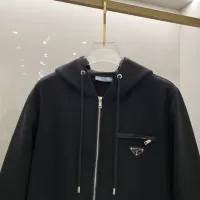 Cheap Prada Jackets Long Sleeved For Men #1393416 Replica Wholesale [$112.00 USD] [ITEM#1393416] on Replica Prada Jackets