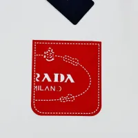 Cheap Prada T-Shirts Short Sleeved For Men #1393459 Replica Wholesale [$72.00 USD] [ITEM#1393459] on Replica Prada T-Shirts
