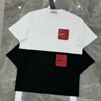 Cheap Prada T-Shirts Short Sleeved For Men #1393460 Replica Wholesale [$72.00 USD] [ITEM#1393460] on Replica Prada T-Shirts
