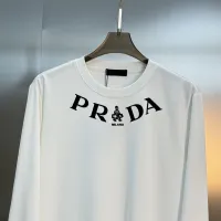 Cheap Prada T-Shirts Long Sleeved For Men #1393461 Replica Wholesale [$80.00 USD] [ITEM#1393461] on Replica Prada T-Shirts