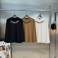 Cheap Prada T-Shirts Long Sleeved For Men #1393462 Replica Wholesale [$80.00 USD] [ITEM#1393462] on Replica Prada T-Shirts