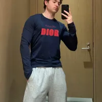 Cheap Christian Dior T-Shirts Long Sleeved For Men #1393477 Replica Wholesale [$82.00 USD] [ITEM#1393477] on Replica Christian Dior T-Shirts