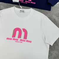 Cheap MIU MIU T-Shirts Short Sleeved For Men #1393607 Replica Wholesale [$80.00 USD] [ITEM#1393607] on Replica MIU MIU T-Shirts