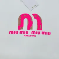 Cheap MIU MIU T-Shirts Short Sleeved For Men #1393607 Replica Wholesale [$80.00 USD] [ITEM#1393607] on Replica MIU MIU T-Shirts