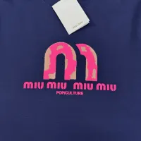 Cheap MIU MIU T-Shirts Short Sleeved For Men #1393608 Replica Wholesale [$80.00 USD] [ITEM#1393608] on Replica MIU MIU T-Shirts