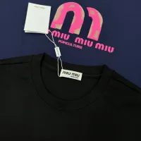Cheap MIU MIU T-Shirts Short Sleeved For Men #1393609 Replica Wholesale [$80.00 USD] [ITEM#1393609] on Replica MIU MIU T-Shirts