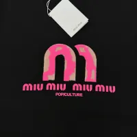 Cheap MIU MIU T-Shirts Short Sleeved For Men #1393609 Replica Wholesale [$80.00 USD] [ITEM#1393609] on Replica MIU MIU T-Shirts