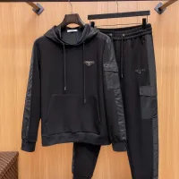 Cheap Prada Tracksuits Long Sleeved For Men #1393665 Replica Wholesale [$128.00 USD] [ITEM#1393665] on Replica Prada Tracksuits