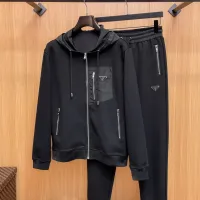 Cheap Prada Tracksuits Long Sleeved For Men #1393666 Replica Wholesale [$128.00 USD] [ITEM#1393666] on Replica Prada Tracksuits