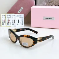Cheap MIU MIU AAA Quality Sunglasses #1394010 Replica Wholesale [$60.00 USD] [ITEM#1394010] on Replica MIU MIU AAA Sunglasses
