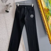 Cheap Chrome Hearts Jeans For Men #1394521 Replica Wholesale [$48.00 USD] [ITEM#1394521] on Replica Chrome Hearts Jeans