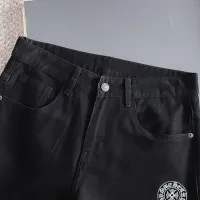 Cheap Chrome Hearts Jeans For Men #1394521 Replica Wholesale [$48.00 USD] [ITEM#1394521] on Replica Chrome Hearts Jeans