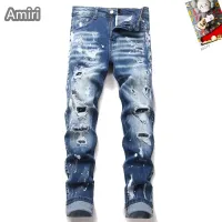 Cheap Amiri Jeans For Men #1394568 Replica Wholesale [$48.00 USD] [ITEM#1394568] on Replica Amiri Jeans