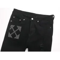 Cheap Off-White Jeans For Men #1394577 Replica Wholesale [$48.00 USD] [ITEM#1394577] on Replica Off-White Jeans
