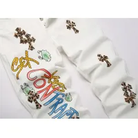 Cheap Chrome Hearts Jeans For Men #1394578 Replica Wholesale [$48.00 USD] [ITEM#1394578] on Replica Chrome Hearts Jeans
