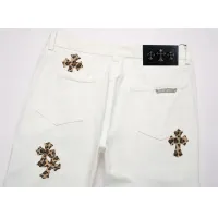 Cheap Chrome Hearts Jeans For Men #1394578 Replica Wholesale [$48.00 USD] [ITEM#1394578] on Replica Chrome Hearts Jeans