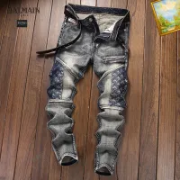 Cheap Balmain Jeans For Men #1394585 Replica Wholesale [$48.00 USD] [ITEM#1394585] on Replica Balmain Jeans
