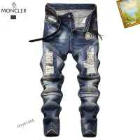 Cheap Moncler Jeans For Men #1394587 Replica Wholesale [$48.00 USD] [ITEM#1394587] on Replica Moncler Jeans