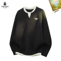 Cheap Prada Sweaters Long Sleeved For Men #1394633 Replica Wholesale [$48.00 USD] [ITEM#1394633] on Replica Prada Sweaters
