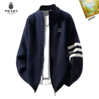 Cheap Prada Sweaters Long Sleeved For Men #1394694 Replica Wholesale [$48.00 USD] [ITEM#1394694] on Replica Prada Sweaters