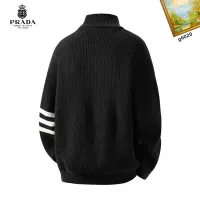 Cheap Prada Sweaters Long Sleeved For Men #1394695 Replica Wholesale [$48.00 USD] [ITEM#1394695] on Replica Prada Sweaters