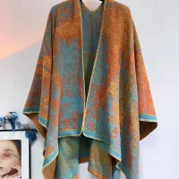 Cheap Hermes Poncho For Women #1394907 Replica Wholesale [$68.00 USD] [ITEM#1394907] on Replica Hermes Scarf