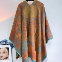 Cheap Hermes Poncho For Women #1394907 Replica Wholesale [$68.00 USD] [ITEM#1394907] on Replica Hermes Scarf