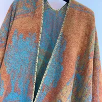 Cheap Hermes Poncho For Women #1394907 Replica Wholesale [$68.00 USD] [ITEM#1394907] on Replica Hermes Scarf