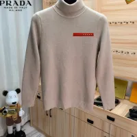 Cheap Prada Sweaters Long Sleeved For Men #1395047 Replica Wholesale [$48.00 USD] [ITEM#1395047] on Replica Prada Sweaters