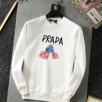 Cheap Prada Hoodies Long Sleeved For Men #1395097 Replica Wholesale [$40.00 USD] [ITEM#1395097] on Replica Prada Hoodies