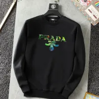 Cheap Prada Hoodies Long Sleeved For Men #1395102 Replica Wholesale [$40.00 USD] [ITEM#1395102] on Replica Prada Hoodies