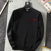Cheap Prada Hoodies Long Sleeved For Men #1395120 Replica Wholesale [$40.00 USD] [ITEM#1395120] on Replica Prada Hoodies