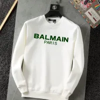 Cheap Balmain Hoodies Long Sleeved For Men #1395141 Replica Wholesale [$40.00 USD] [ITEM#1395141] on Replica Balmain Hoodies