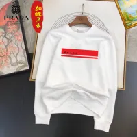Cheap Prada Hoodies Long Sleeved For Men #1395171 Replica Wholesale [$45.00 USD] [ITEM#1395171] on Replica Prada Hoodies