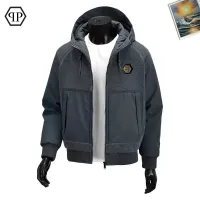Cheap Philipp Plein PP Jackets Long Sleeved For Men #1395218 Replica Wholesale [$88.00 USD] [ITEM#1395218] on Replica Philipp Plein PP Jackets