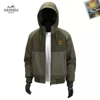 Cheap Hermes Jackets Long Sleeved For Men #1395220 Replica Wholesale [$88.00 USD] [ITEM#1395220] on Replica Hermes Jackets